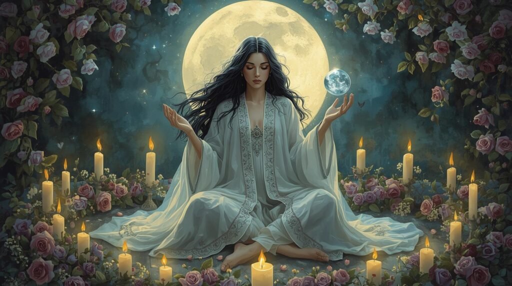 rituel de fertilité pleine lune